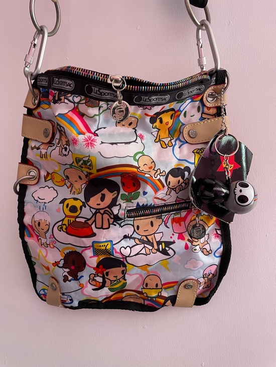 Lesportsac Handbags - VINTAGE Y2K LeSportsac x Tokidoki Print Crossbody Bag Purse Multicolor